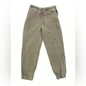 RARE EARTH TRAVEL Joggers in Army Green Size Small